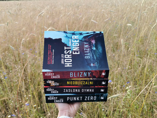 Blizny, Thomas Enger, Jørn Lier Horst