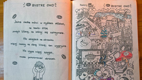 Brulion zabaw w podróży, Ewelina Protasewicz