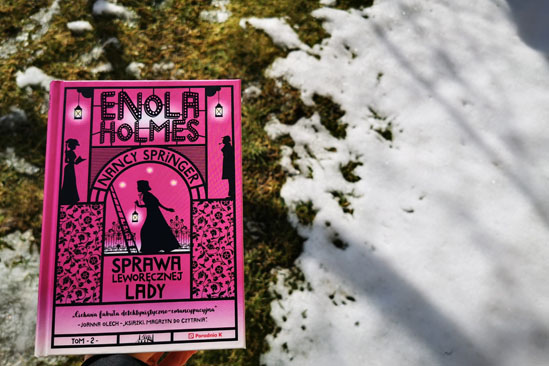 Enola Holmes. Sprawa leworęcznej lady, Nancy Springer