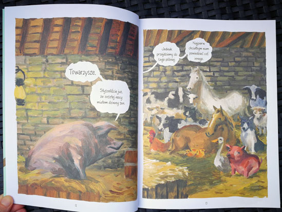 Folwark zwierzęcy, George Orwell, Odyr