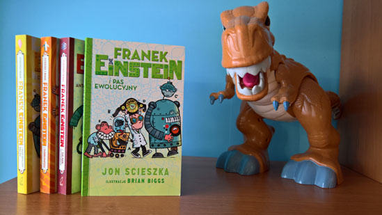 Franek Einstein i pas ewolucyjny, Jon Scieszka