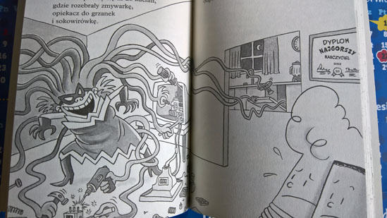 Kapitan Majtas i szał strasznej Superkobiety, Dav Pilkey