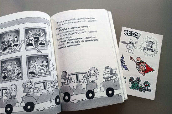 Kapitan Majtas 11 i 12, Dav Pilkey