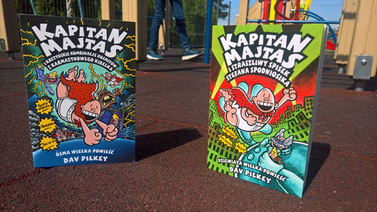 Kapitan Majtas, tom 8 i 9, Dav Pilkey