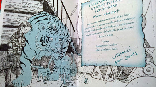 Kostek i ostatni cyrkowy tygrys, Claire Barker