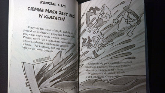Kapitan Majtas. Inwazja Nieprawdopodobnie Nikczemnych Kucharek z Kosmosu, Dav Pilkey