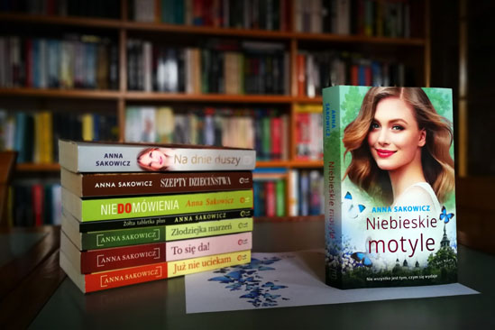 Niebieskie motyle, Anna Sakowicz