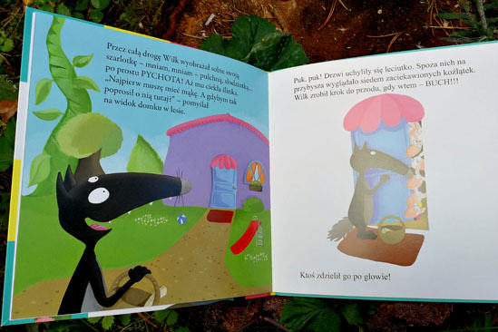 O Wilku, który trafił o Baśniowego Lasu, Orianne Lallemand