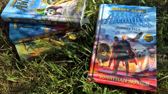 Spirit Animals. Upadek Bestii. Ognista fala, Jonathan Auxier