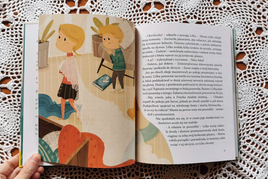 Słonecznikowa 5. Zimowa uczta, Aniela Cholewińska-Szkolik