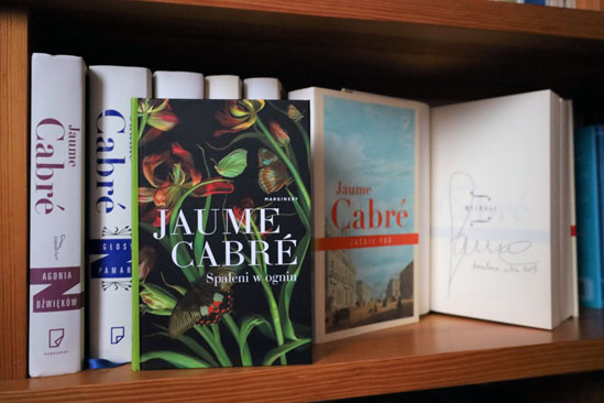 Spaleni w ogniu, Jaume Cabré