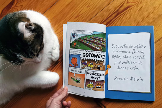 Superkot. Kot komiksowy, Dav Pilkey