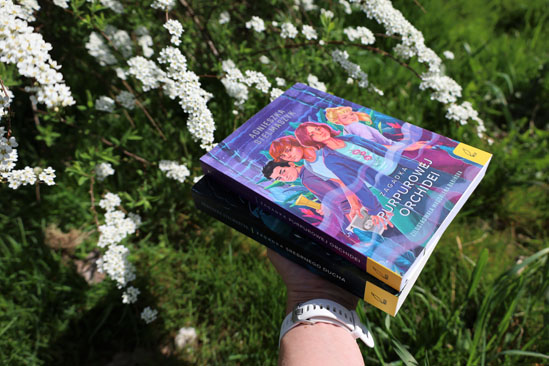 Zagadka purpurowej orchidei, Agnieszka Stelmaszyk