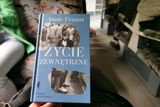 Życie zewnętrzne, Annie Ernaux